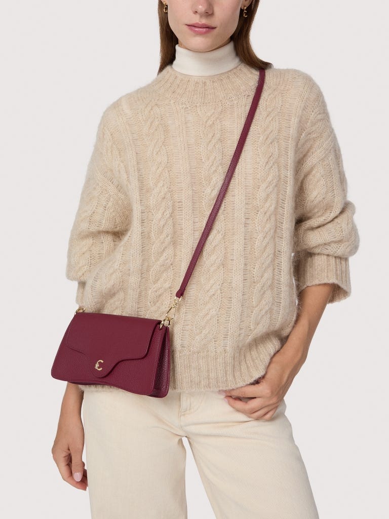 Coccinelle C-me Mini - Cognac