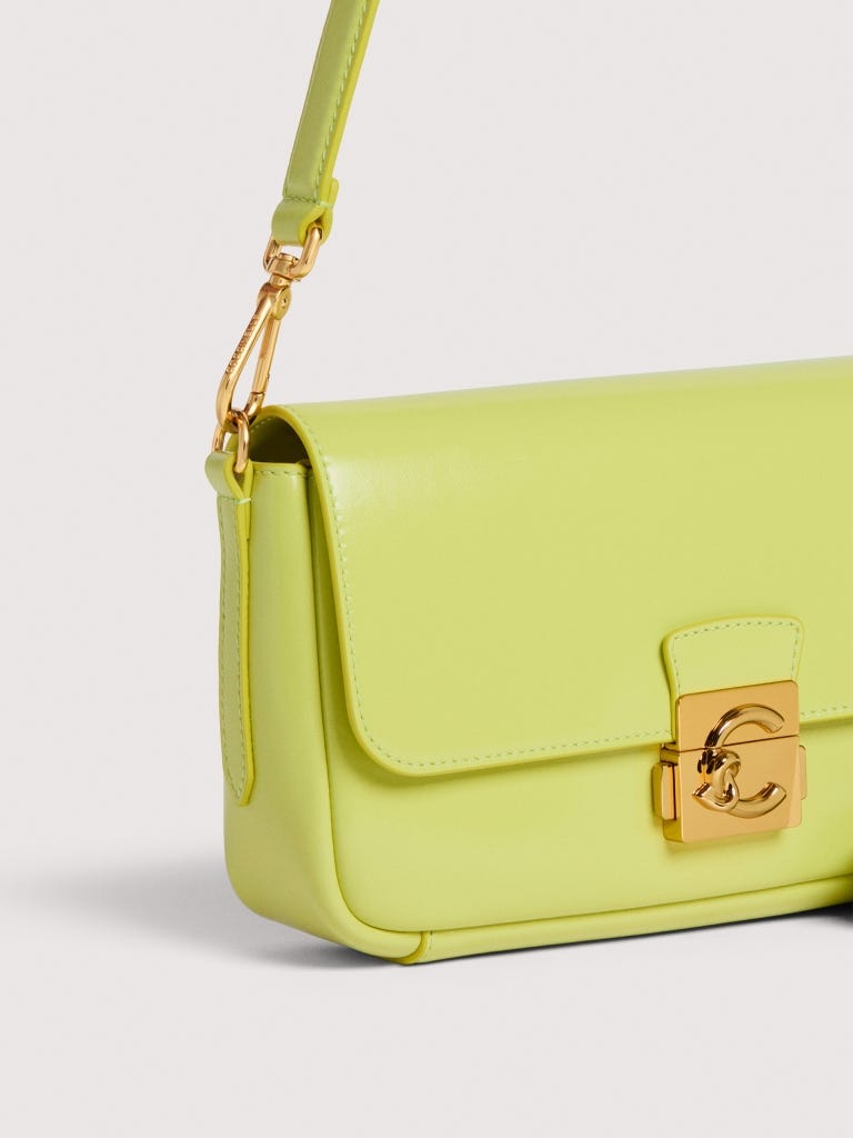 Coccinelle C-me Lock Medium - Green Glow