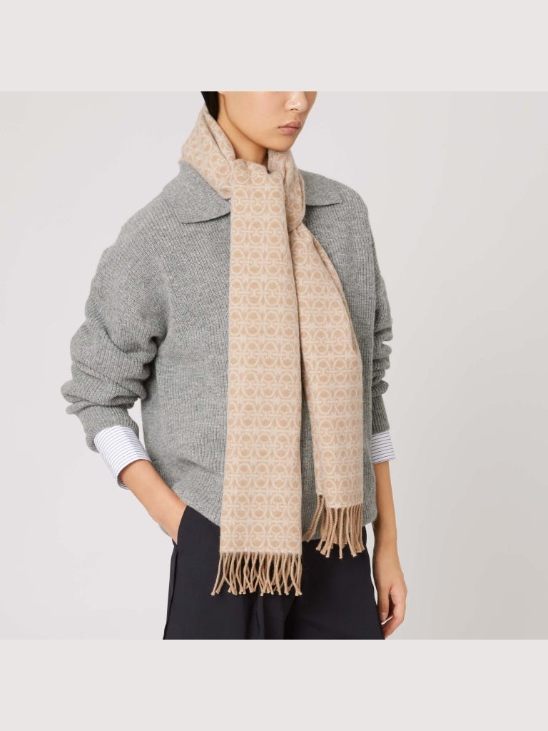 Coccinelle Monogram - Multi Lambsk.Wh.