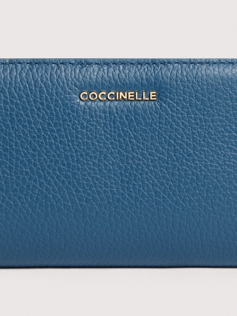 Coccinelle Metallic Large - Deep Blue