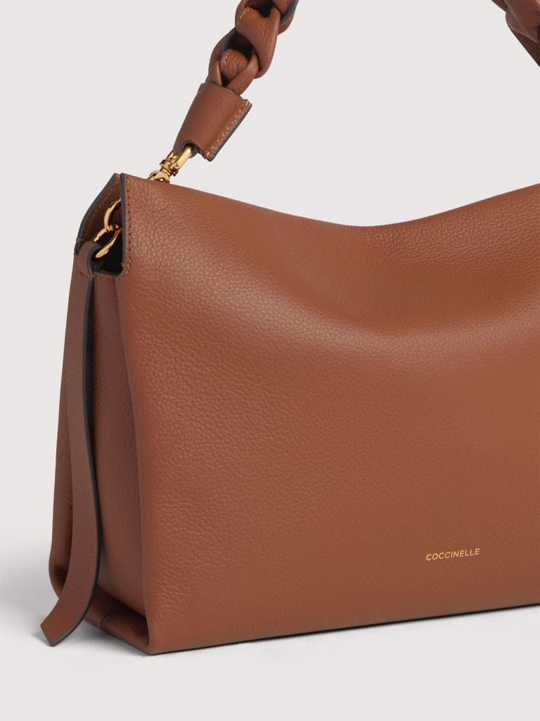 Coccinelle Boheme Medium - Cognac / Noir