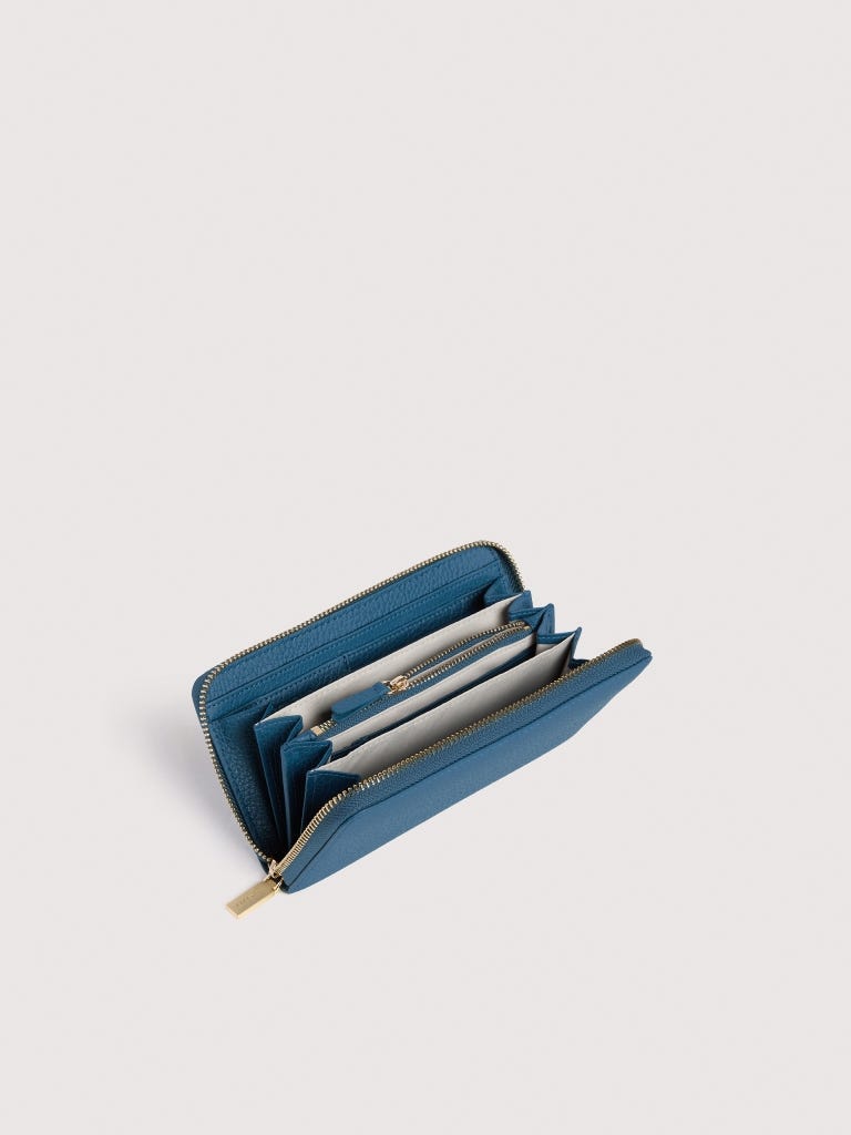 Coccinelle Metallic Large - Deep Blue