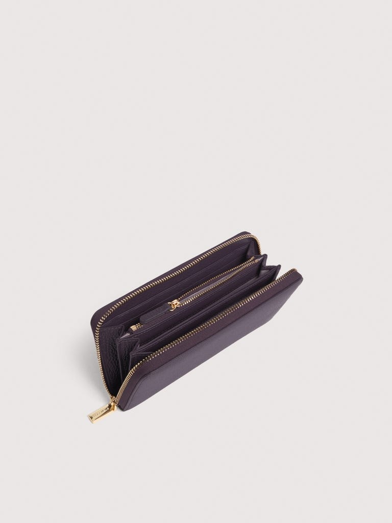 Coccinelle Metallic Large - Prune