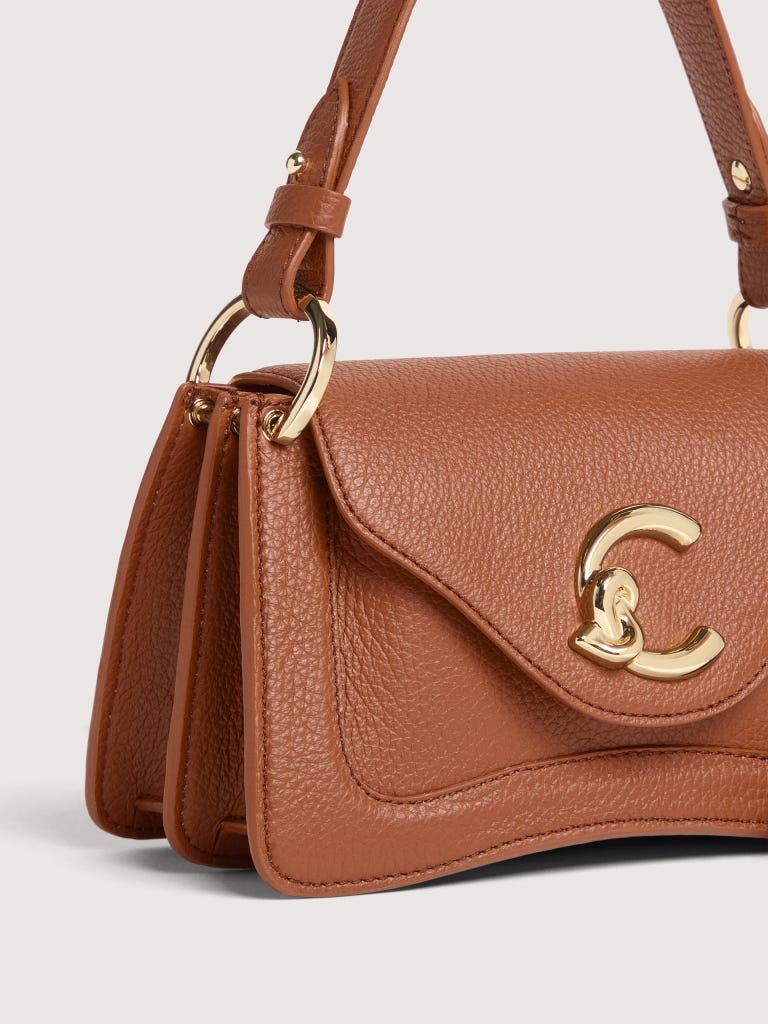 Coccinelle C-me Mini - Cognac