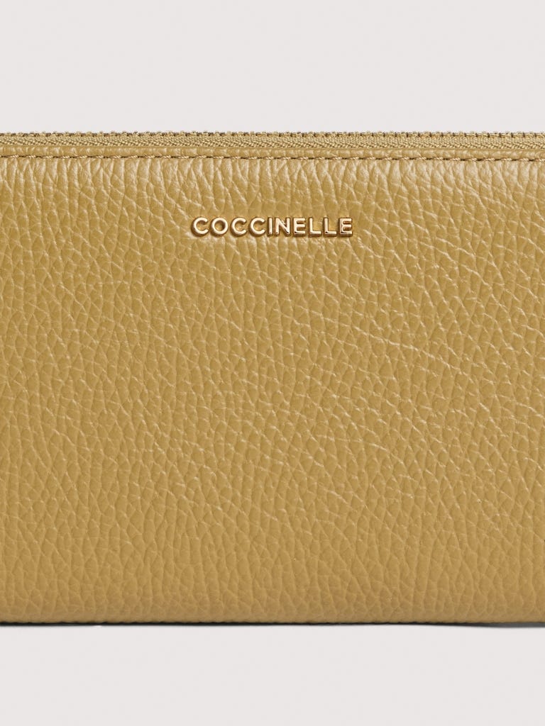 Coccinelle Metallic Large - Seagrass