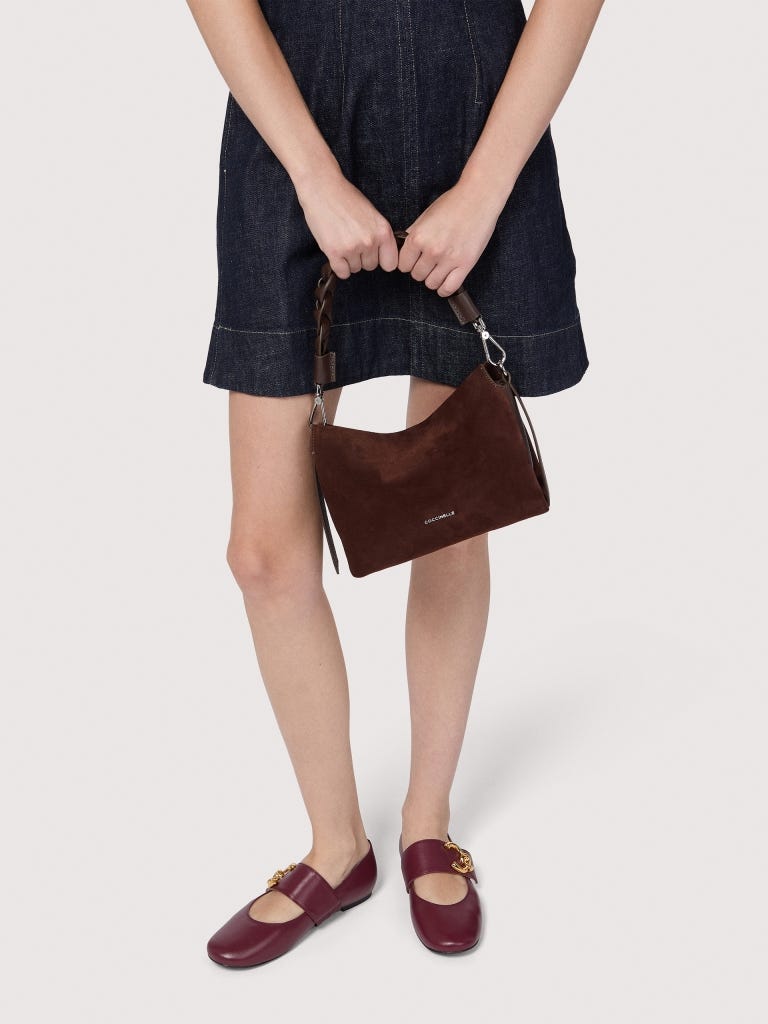 Coccinelle Boheme Small - Brunette