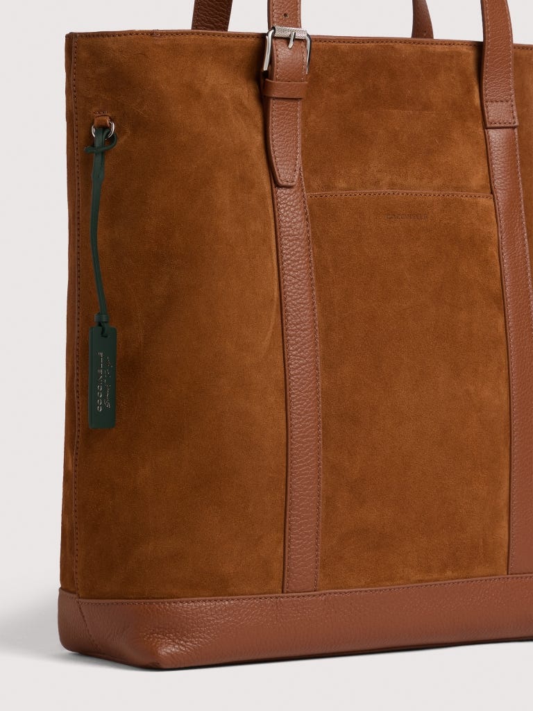 Coccinelle Smart To Go Large - Cognac