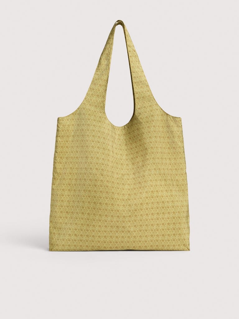 Coccinelle Smart To Go Beat Medium - Multi Seagrass / Green Glow