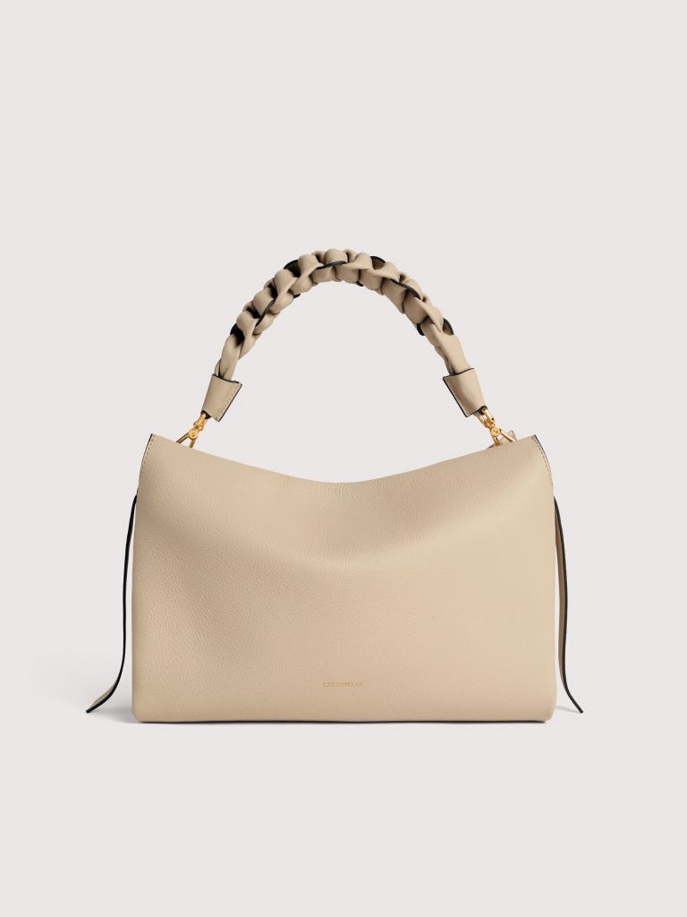 Coccinelle Boheme Medium - Sandshell / Seagrass