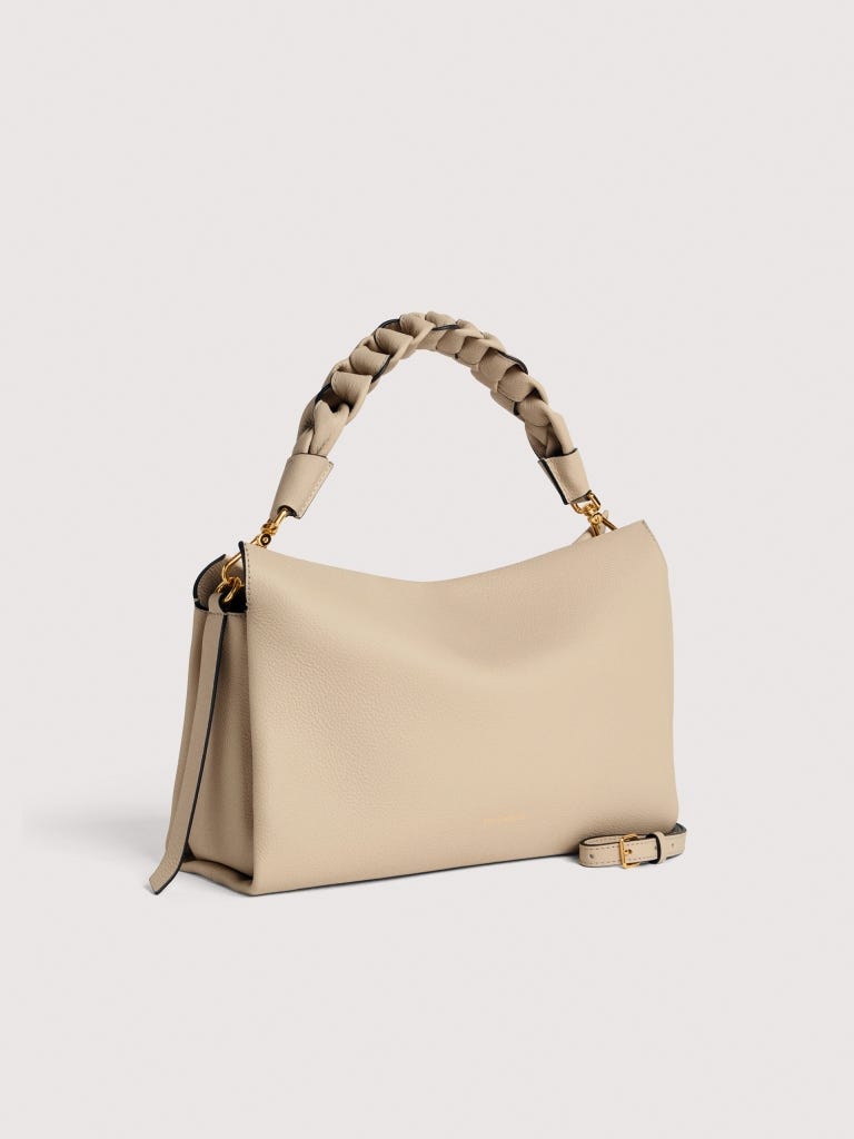 Coccinelle Boheme Medium - Sandshell / Seagrass