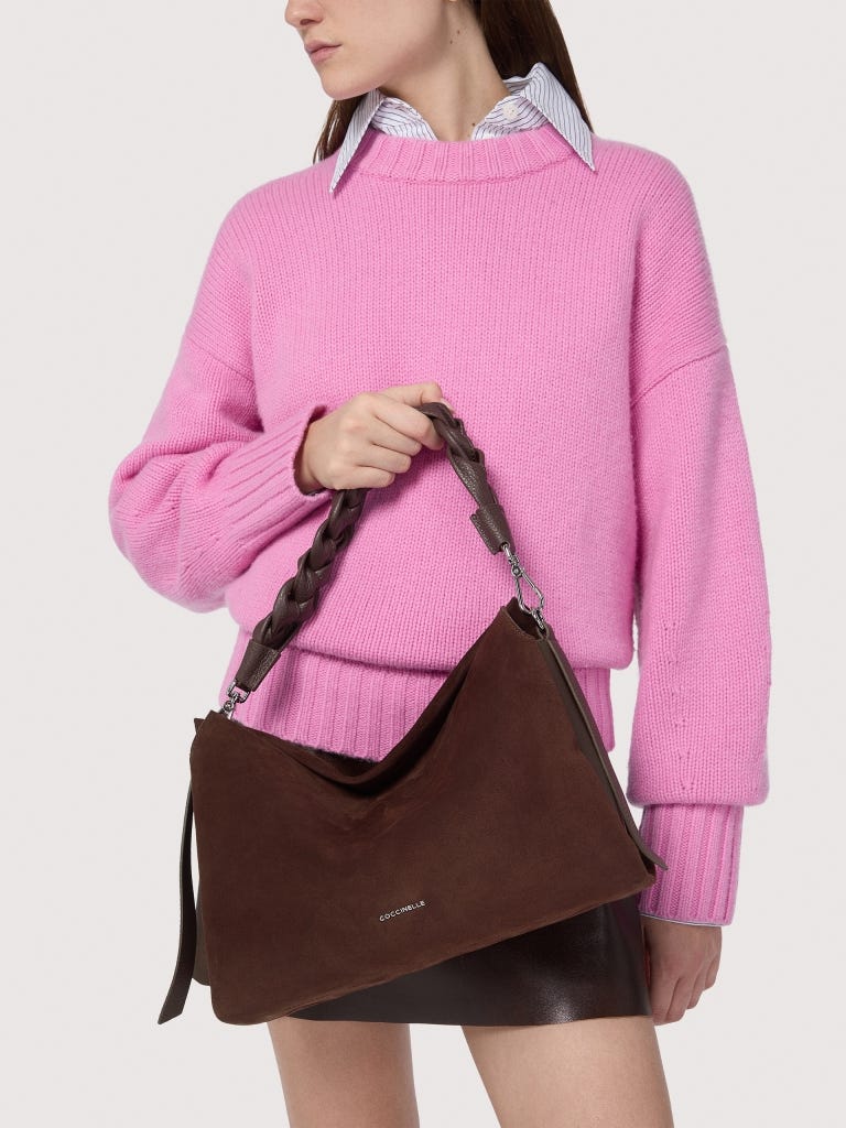 Coccinelle Boheme Medium - Brunette