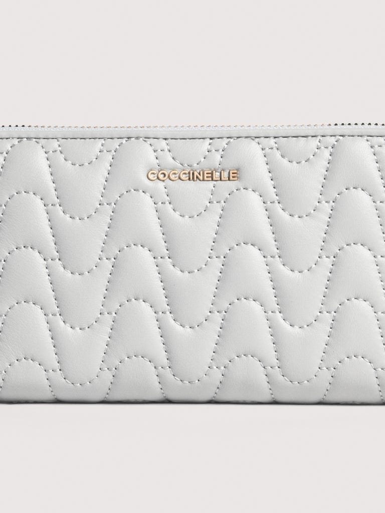 Coccinelle Metallic Large - Snow