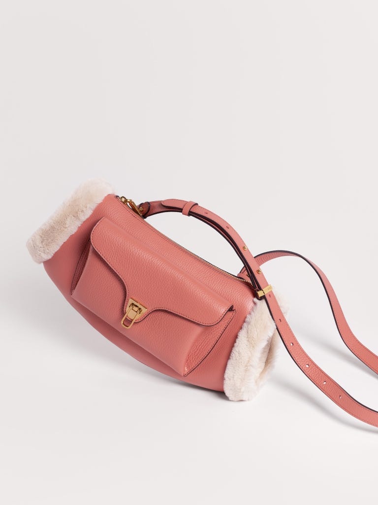 Coccinelle Beat Small - Pink Clay / Natural