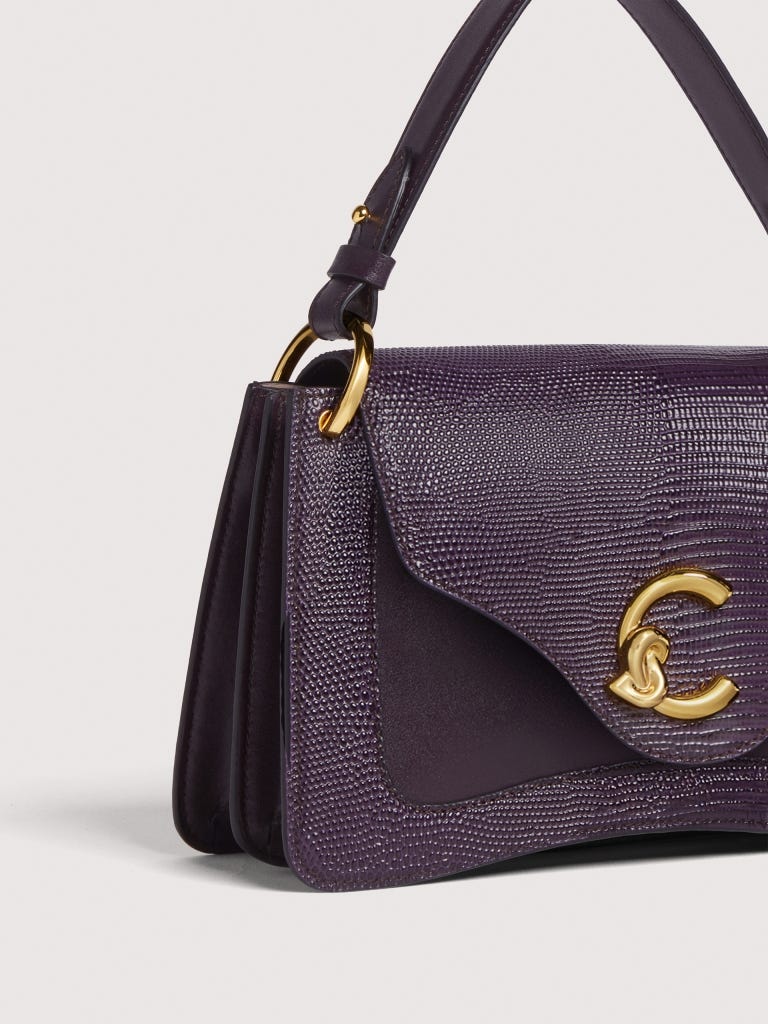 Coccinelle C-me Small - Prune