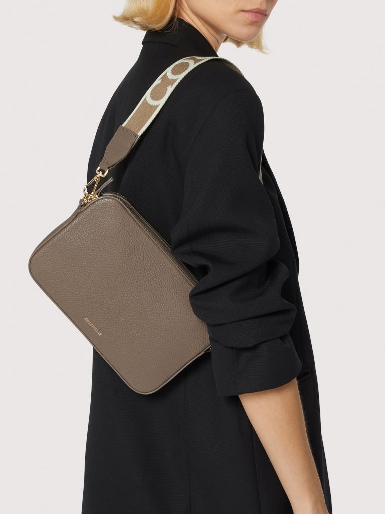 Coccinelle Tebe Small - Warm Taupe