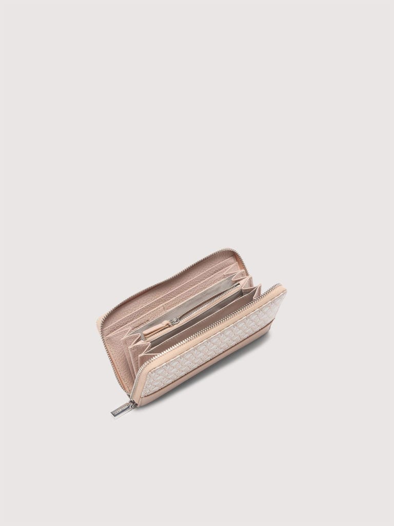 Coccinelle Metallic Large - Multi Blanco / Rosette