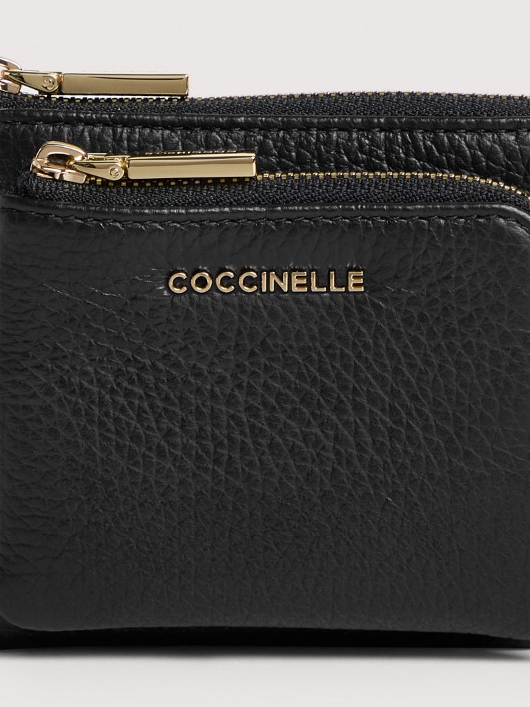 Coccinelle Metallic Small - Noir