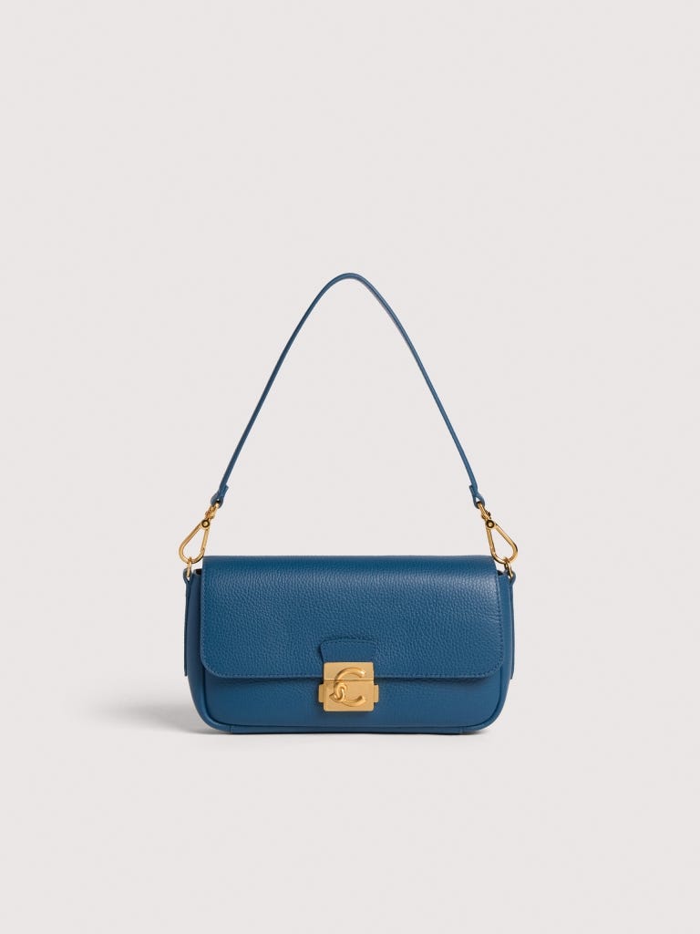 Coccinelle C-me Lock Medium - Deep Blue
