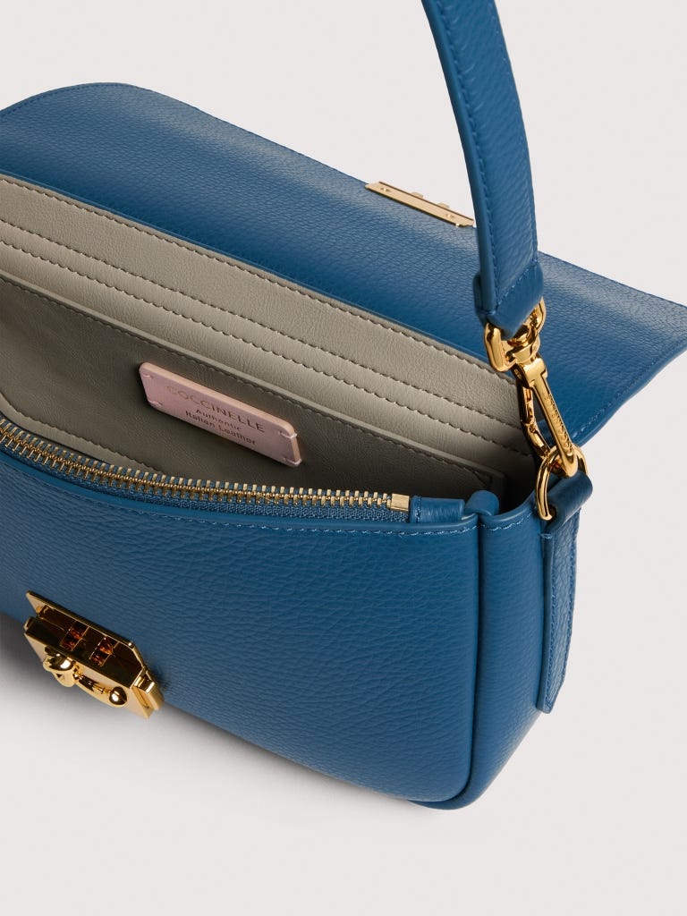 Coccinelle C-me Lock Medium - Deep Blue