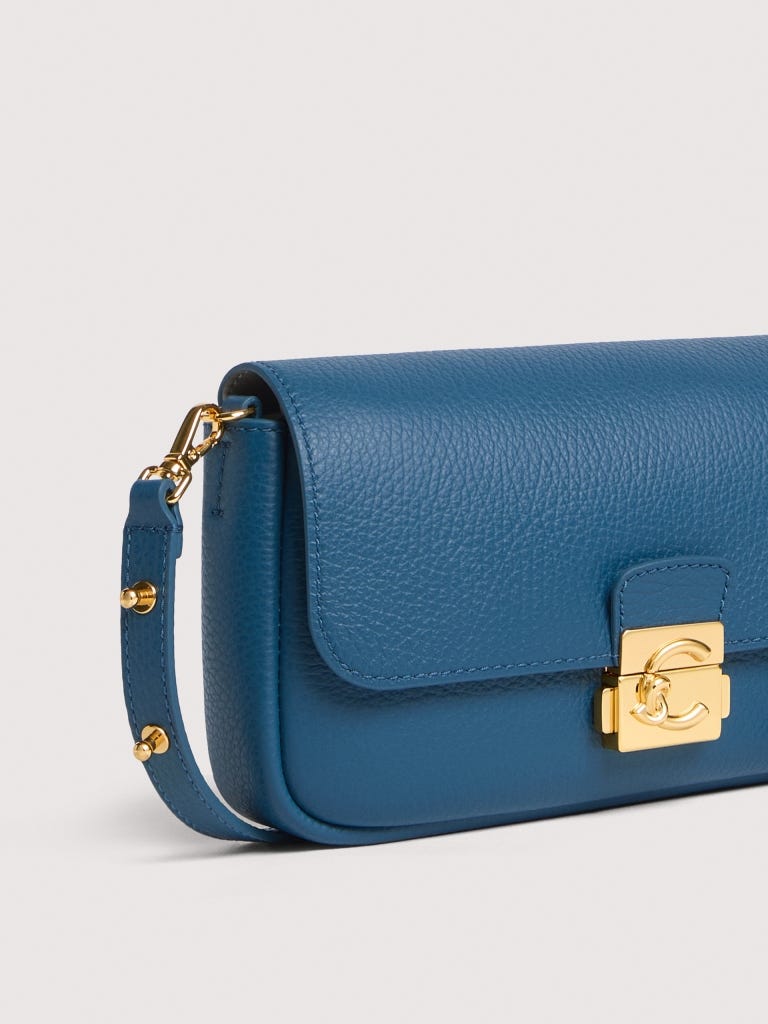 Coccinelle C-me Lock Mini - Deep Blue