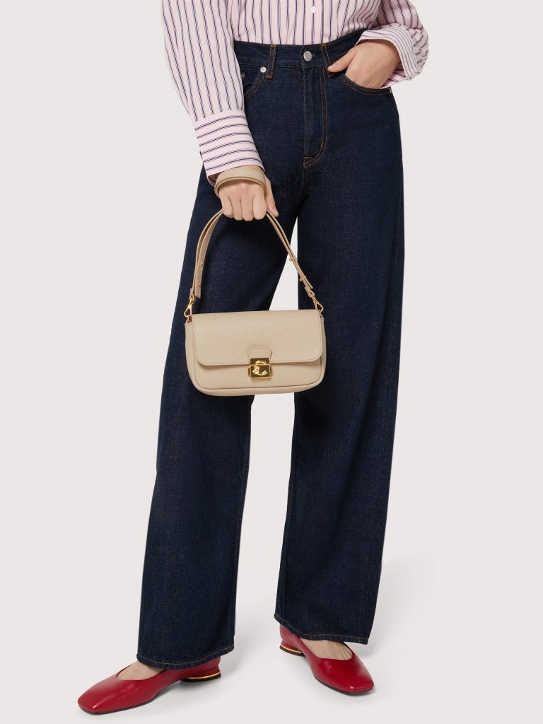 Coccinelle C-me Lock Mini - Deep Blue