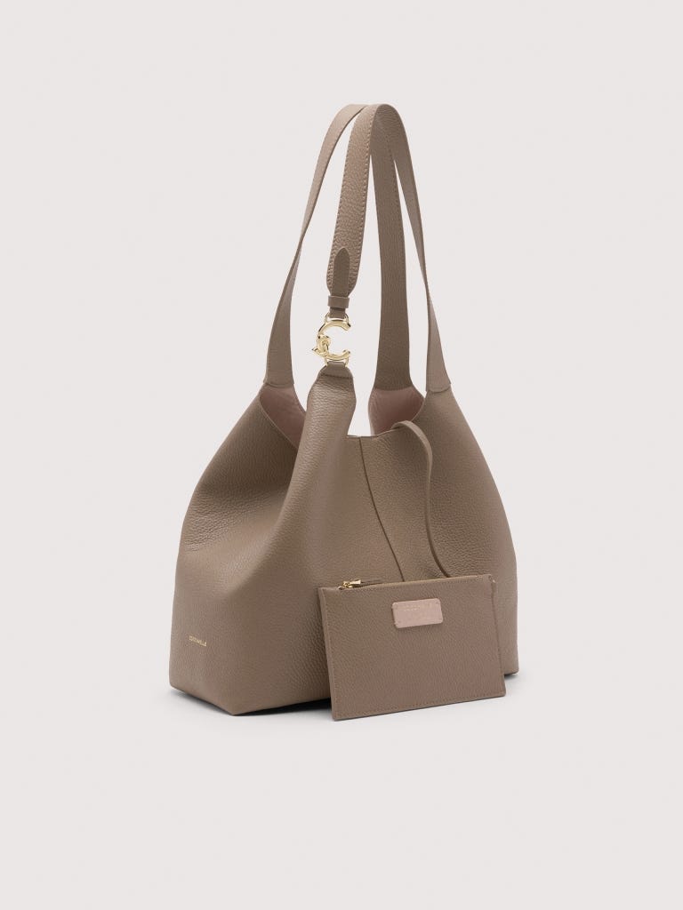 Coccinelle C-easy Large - Warm Taupe