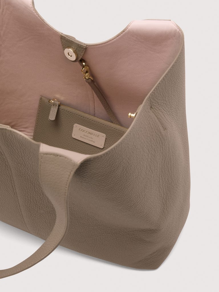 Coccinelle C-easy Large - Warm Taupe