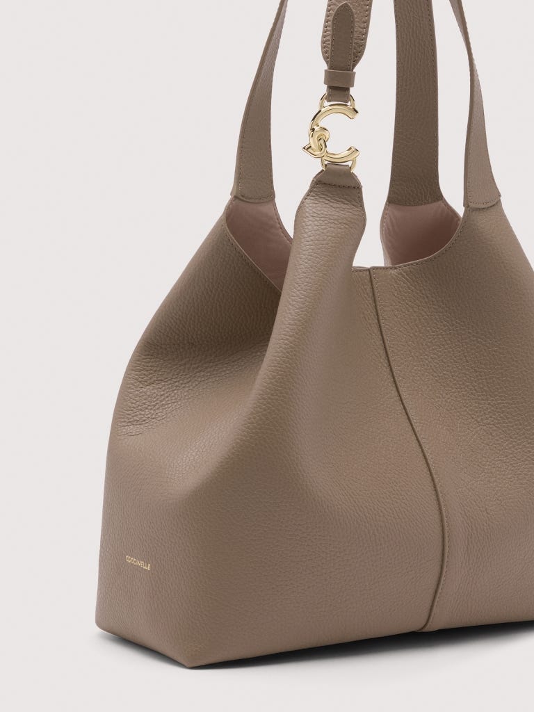 Coccinelle C-easy Large - Warm Taupe