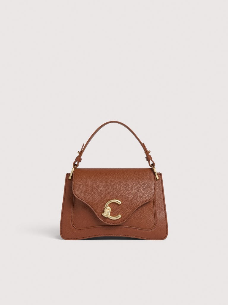Coccinelle C-me Small - Cognac