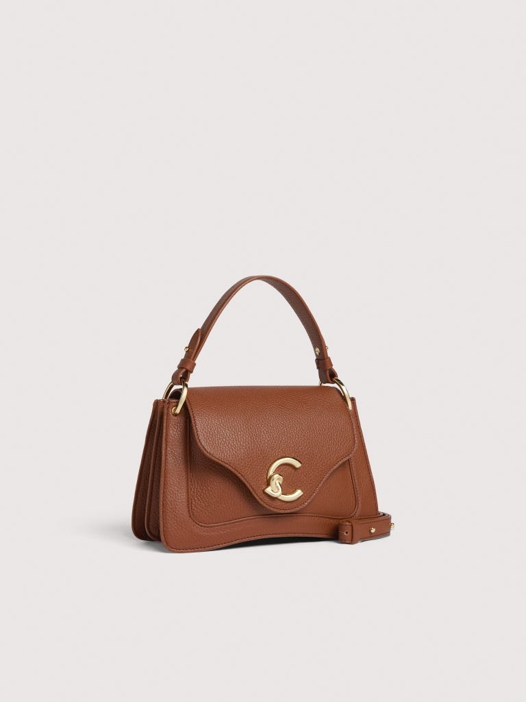 Coccinelle C-me Small - Cognac