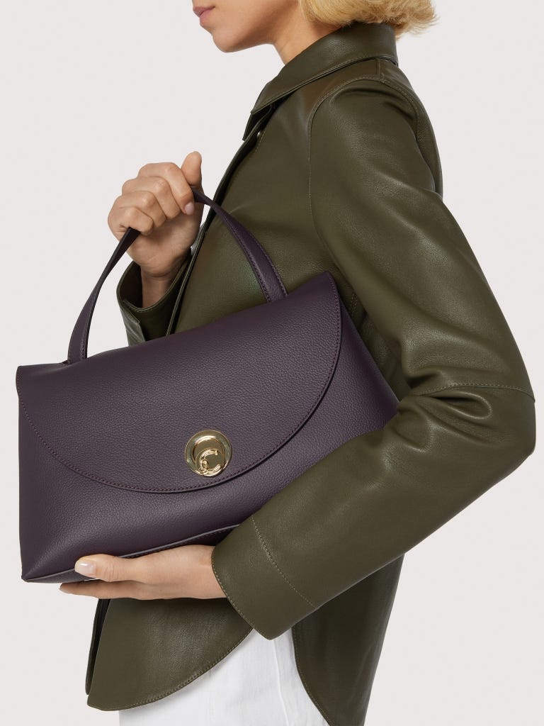 Coccinelle Nikla Medium - Prune / Ribes