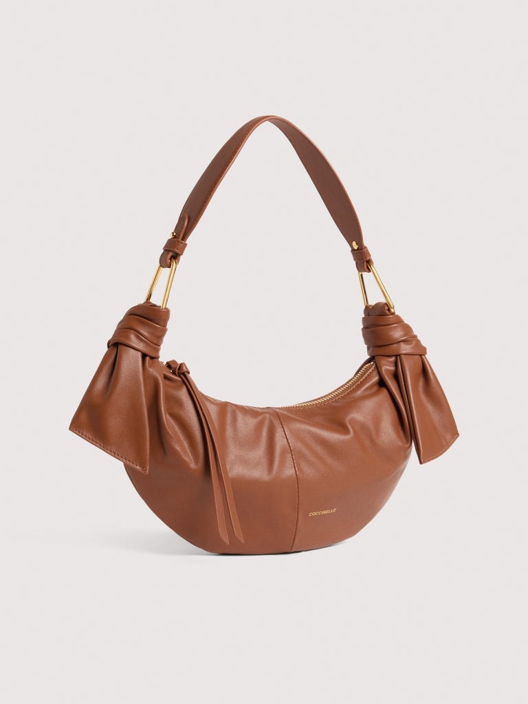 Coccinelle Furoshiki Small - Cognac