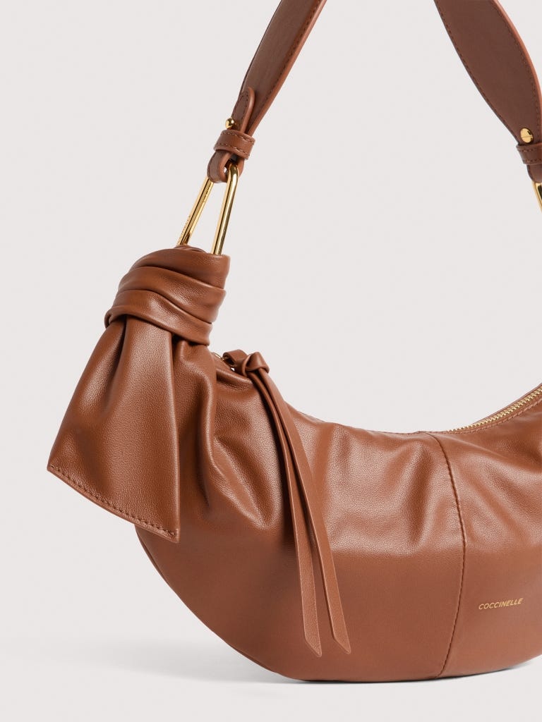 Coccinelle Furoshiki Small - Cognac