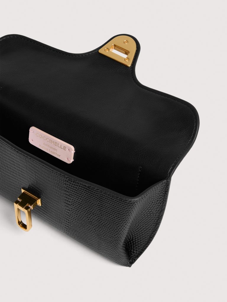 Coccinelle Doube Beat Mini - Noir