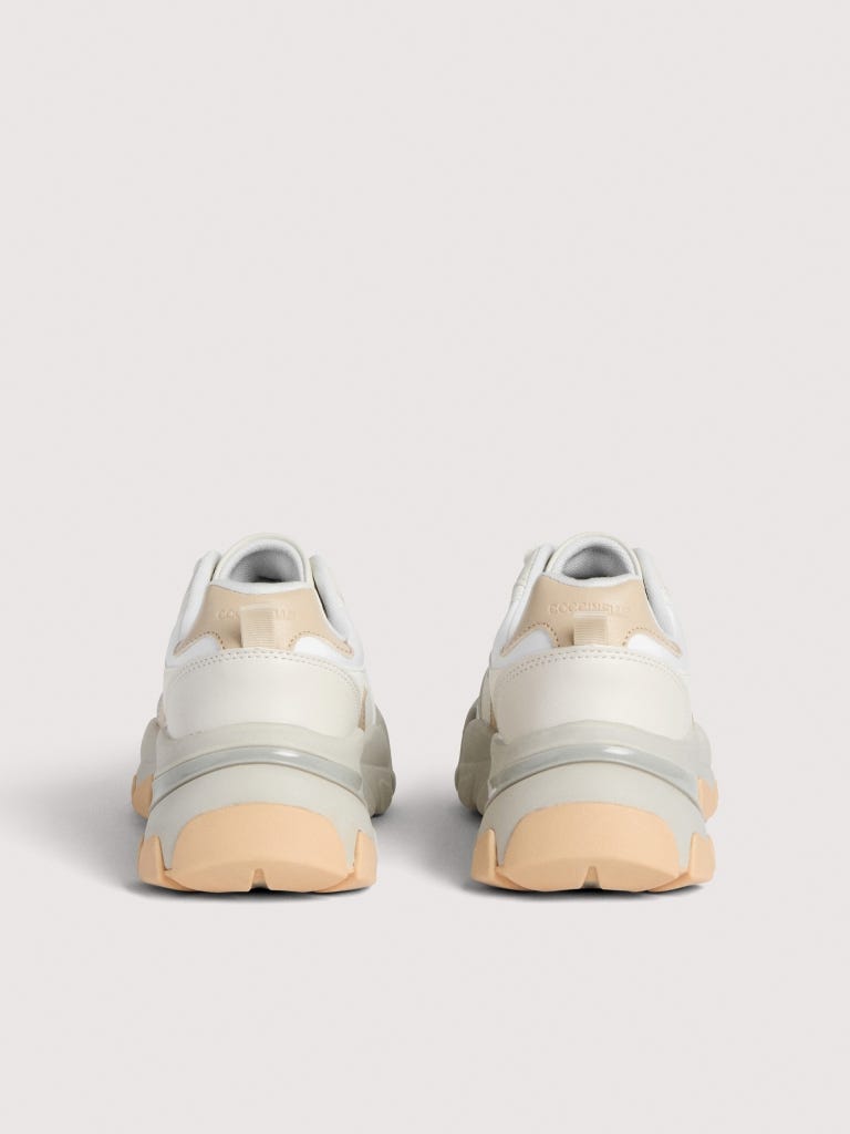 Coccinelle C-run 02 - White / Betulla / Snow