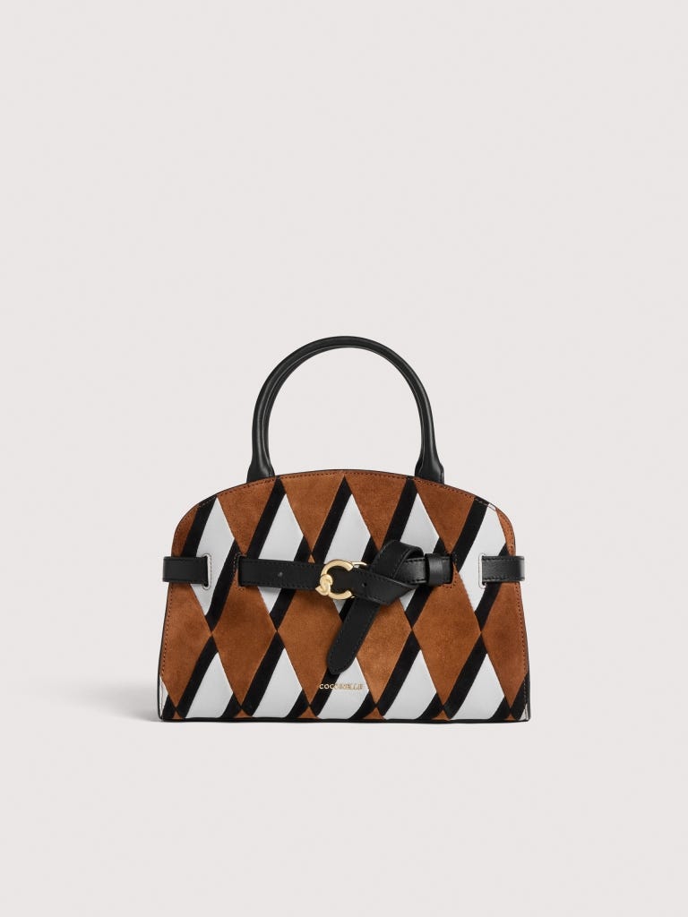 Coccinelle Sabine Small - Multi Cognac / Noir