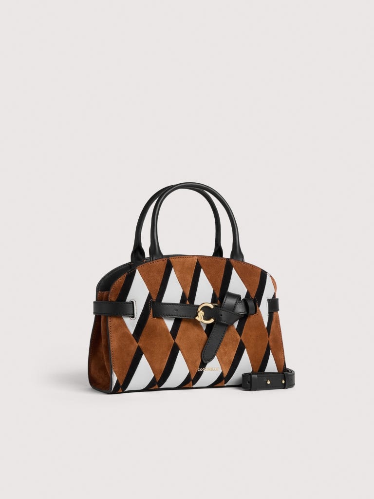 Coccinelle Sabine Small - Multi Cognac / Noir