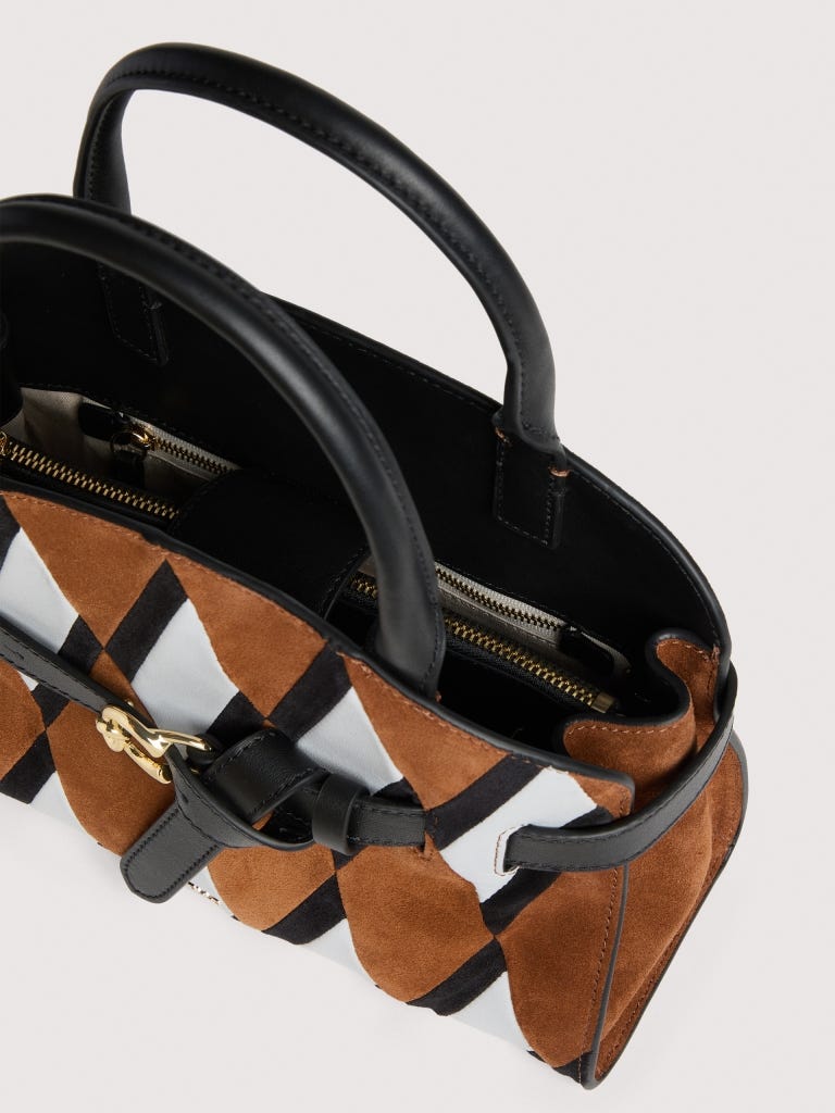 Coccinelle Sabine Small - Multi Cognac / Noir