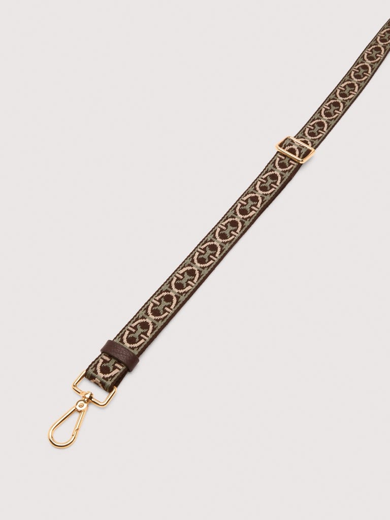 Coccinelle Monogram - Multi Greenery / Brunette