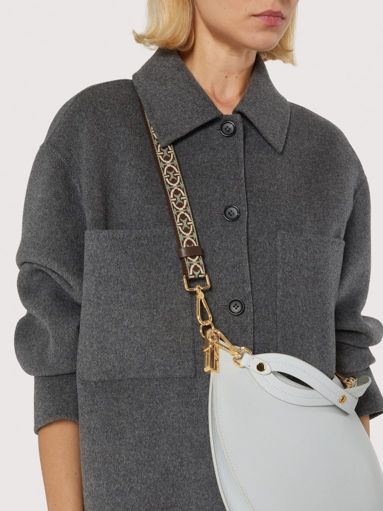 Coccinelle Monogram - Multi Greenery / Brunette