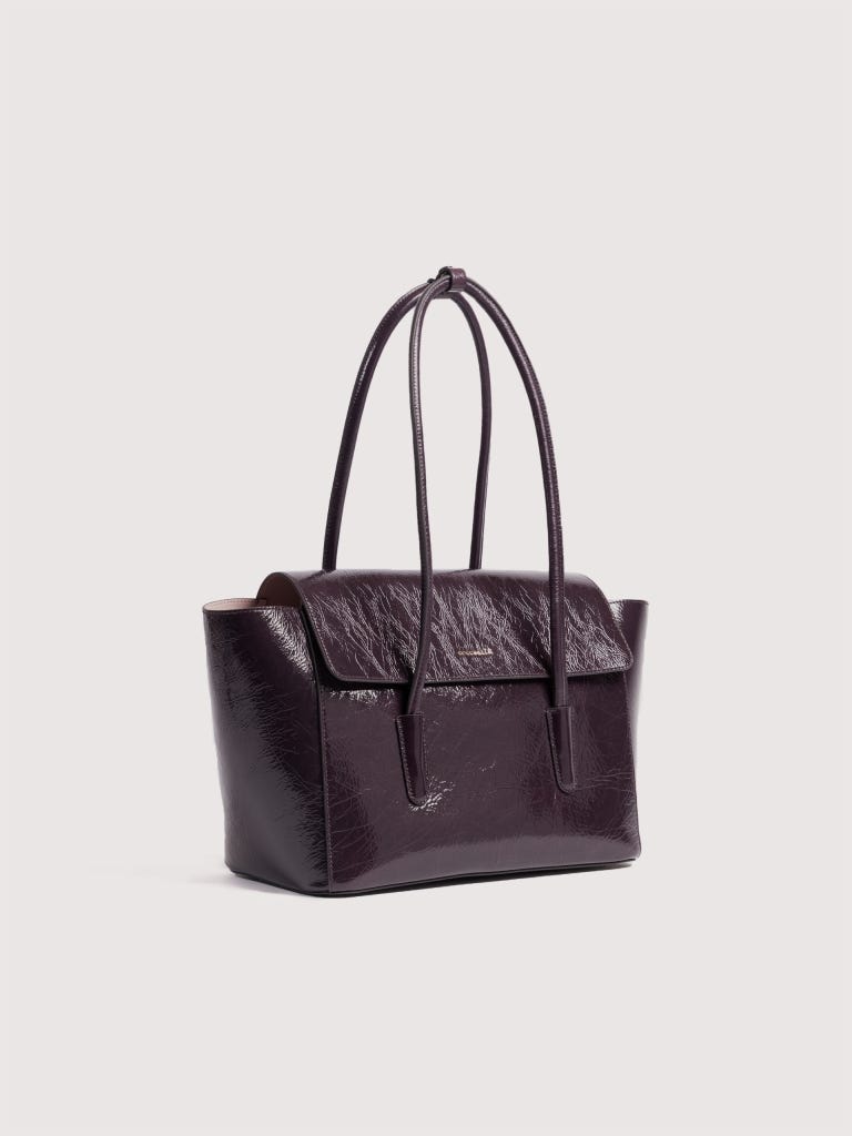 Coccinelle Double Beat Large - Prune