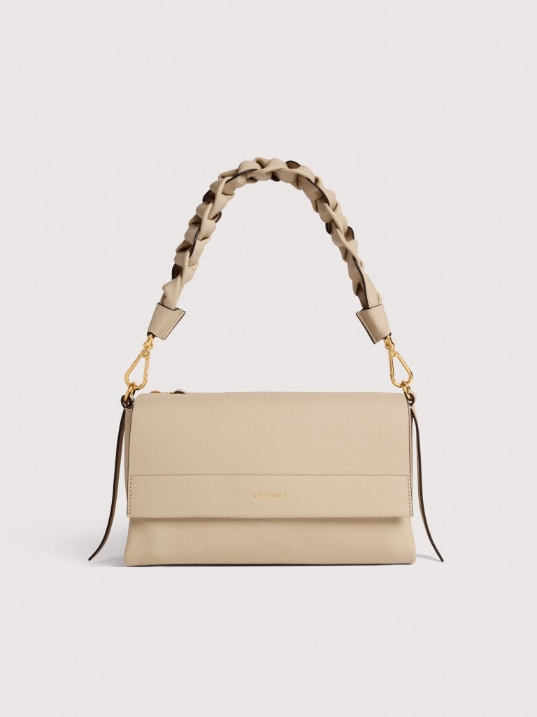 Coccinelle Boheme Small - Sandshell / Seagrass