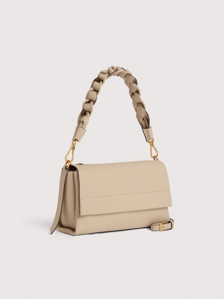 Coccinelle Boheme Small - Sandshell / Seagrass