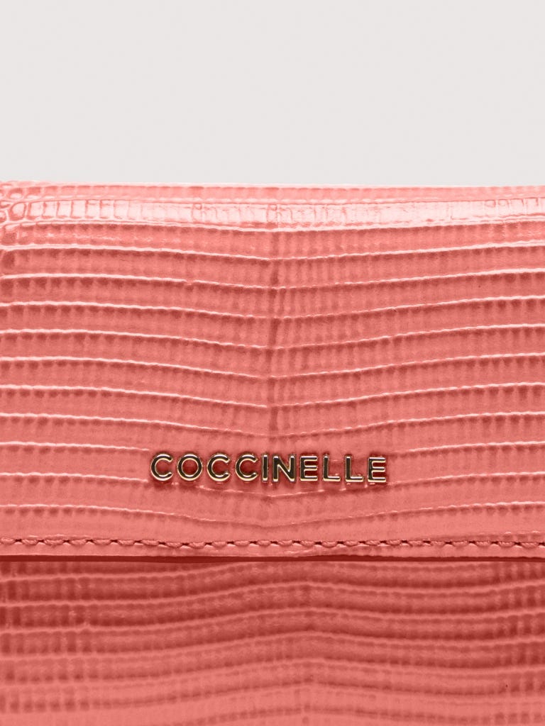 Coccinelle Metallic Small - Pink Clay