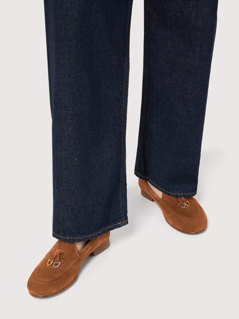 Coccinelle Loop Suede - Cognac