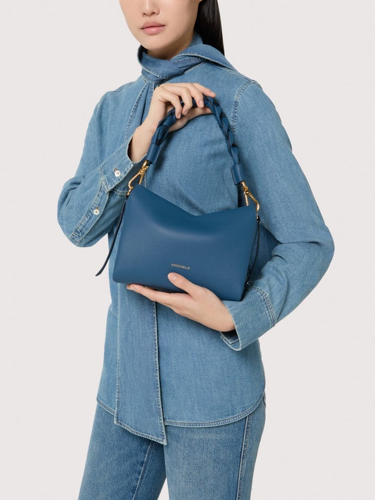 Coccinelle Boheme Small - Sandshell / Seagrass