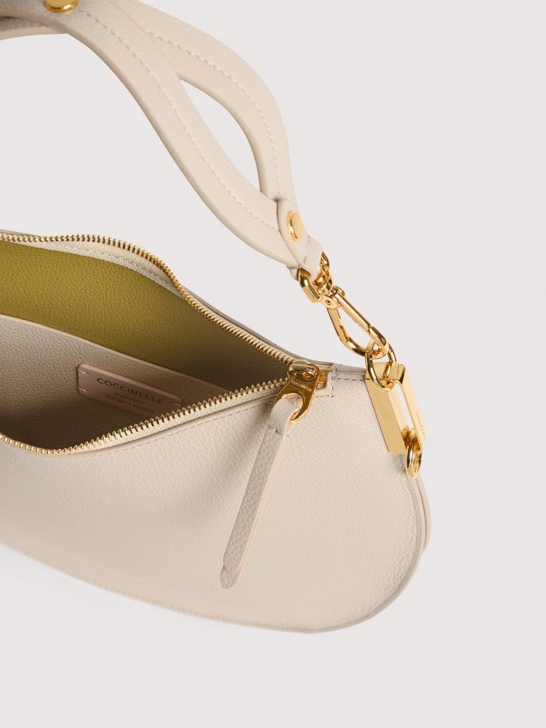 Coccinelle Sunup Medium - Sandshell / Seagrass