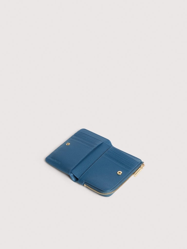 Coccinelle Metallic Small - Deep Blue