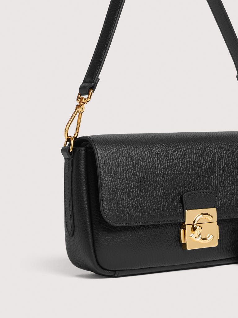 Coccinelle C-me Lock Medium - Noir