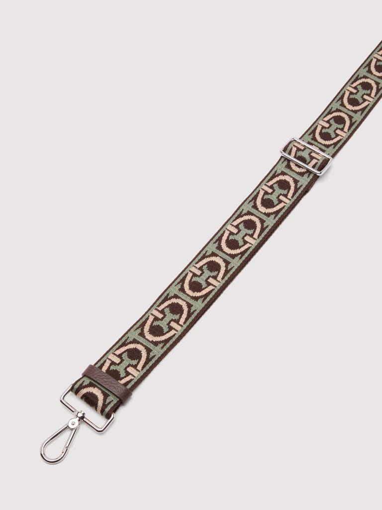 Coccinelle Monogram - Multi Greenery / Brunette